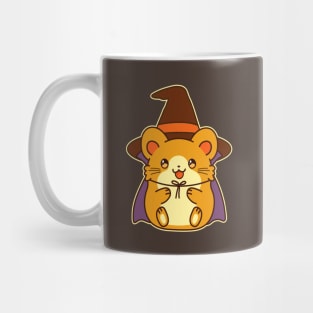 Cute Hamster Wizard Kawaii Anime Halloween Mug